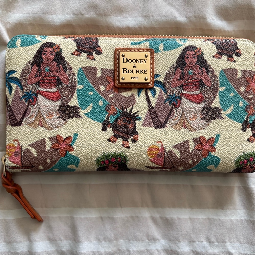 Disney Moana Dooney & Bourke Wallet